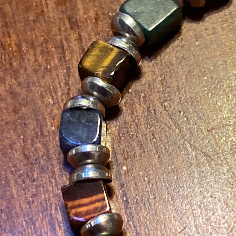 Silpada Silver and Multicolor Beaded Bracelet-7-1/2